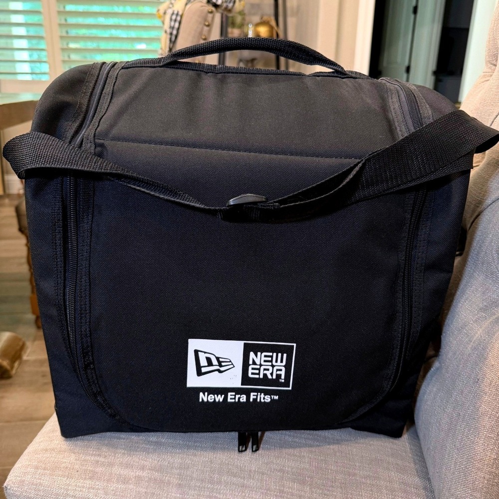 New Era Hat 24-Pack Cap Carrier Travel Gear Black Fitted Baseball Storage Bag
